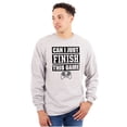 thumbnail image 1 of Can I Just Finish This Game Plus Size Long Sleeve Graphic Tee Shirt Brisco Brands 2X, 1 of 5