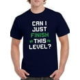thumbnail image 1 of Can I Just Finish This Level T-Shirt Men -Smartprints Designs, Male XX-Large, 1 of 4