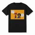 thumbnail image 1 of Can I Kick It Motivational Cartoon Fun Design Unisex T-Shirt up to size 5XL, 1 of 2