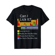 Can I Lick It Funny 100 days of School Periodic Table Kids T-Shirt