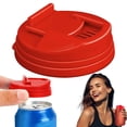 thumbnail image 1 of Can Lid Basdi 2025 Upgraded Reusable Plastic Can Lids - Splash Protector for Cola, Beer & Energy Drinks, Standard Size & Leakproof, Eco-Friendly Alternative to Aluminum, Splash Protector, 1 of 8