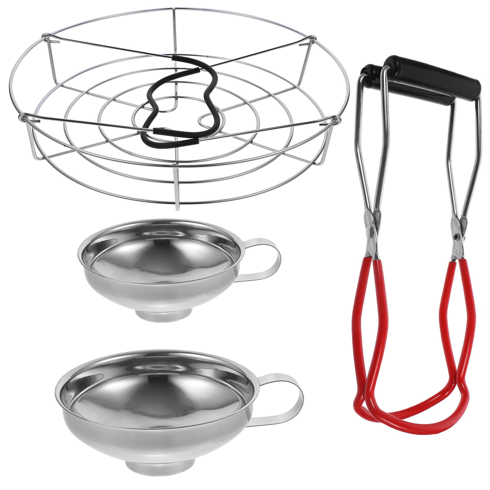 Can Lifter Set Tools Multiuse Canning Kit Jar Grabber Rack Jam Cans