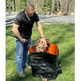 thumbnail image 1 of Can N Hand Portable Garbage Can, 35-55 Gal, Removable Liner, Orange, 1 Count, 1 of 11