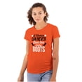thumbnail image 1 of Can Never Own Too Many Cowgirl Boots Womens Slim Fit Graphic Tee Brisco Brands X, 1 of 5
