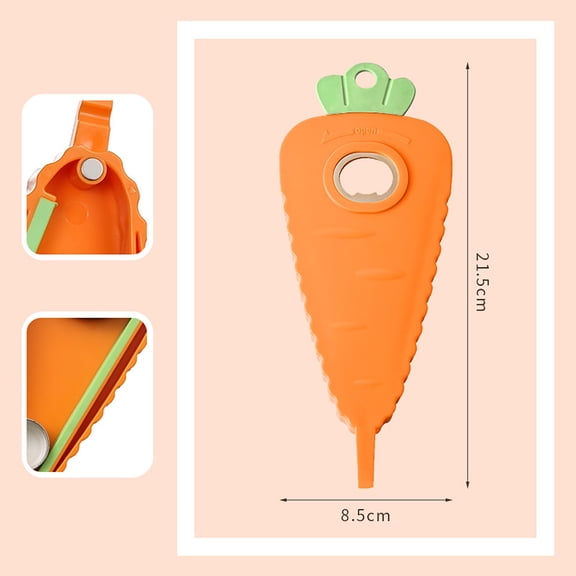 Can Opener,Carrot Can Multifunctional Open Jar Open For Beverage Bottle Kitchen Hands Tool