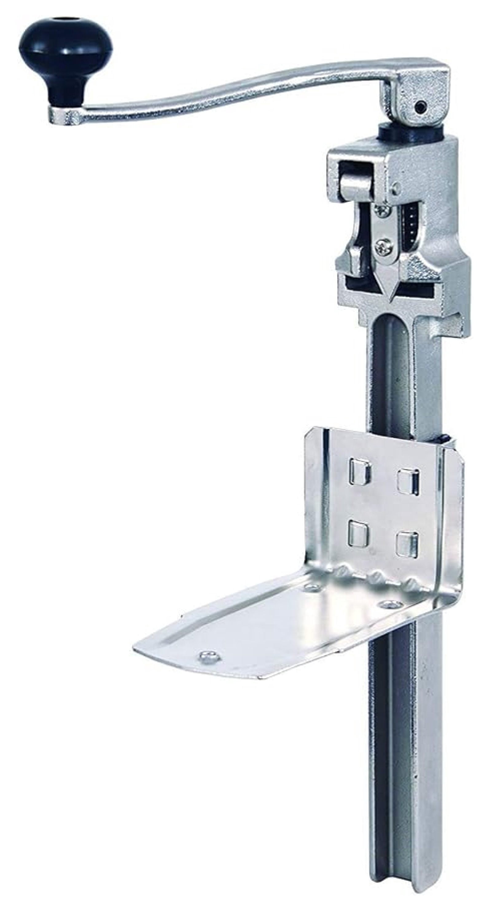 Can Opener Large Silver - Heavy Duty Table Mount Commercial Can Opener for Restaurant Kitchens - Professional Grade Industrial Can Opener