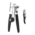 thumbnail image 1 of Can Opener Manual,Can Openers Hand Held with Comfort Anti-Slip Handles, Easy Turn Can Openers for Kitchen, Black, 1 of 5