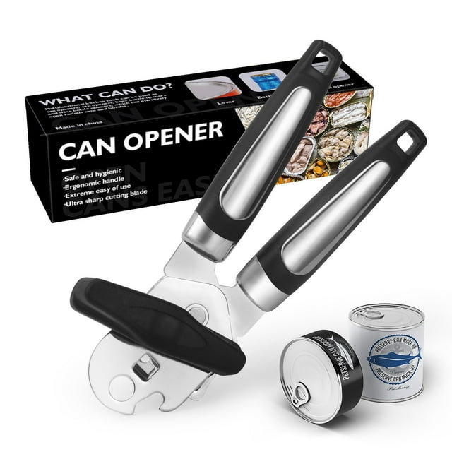Can Opener Manual, Can Opener with Hand Can Opener with Sharp