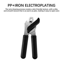 Can Opener,Professional 3-In-1 Multifunctional Manual Can Openers Bottle Opener,Kitchen Durable Stainless Steel Heavy Duty Can Opener Smooth Edge for Kitchen Seniors Friendly