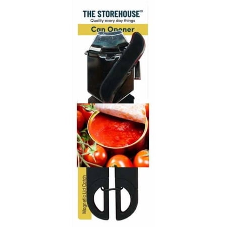 Storehouse Can Opener with Magnetic Lid Catch