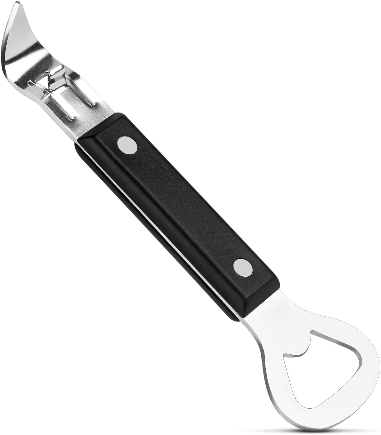 Can Punch Opener with Non-Slip Handle, 2-in-1 Stainless Steel Beer ...