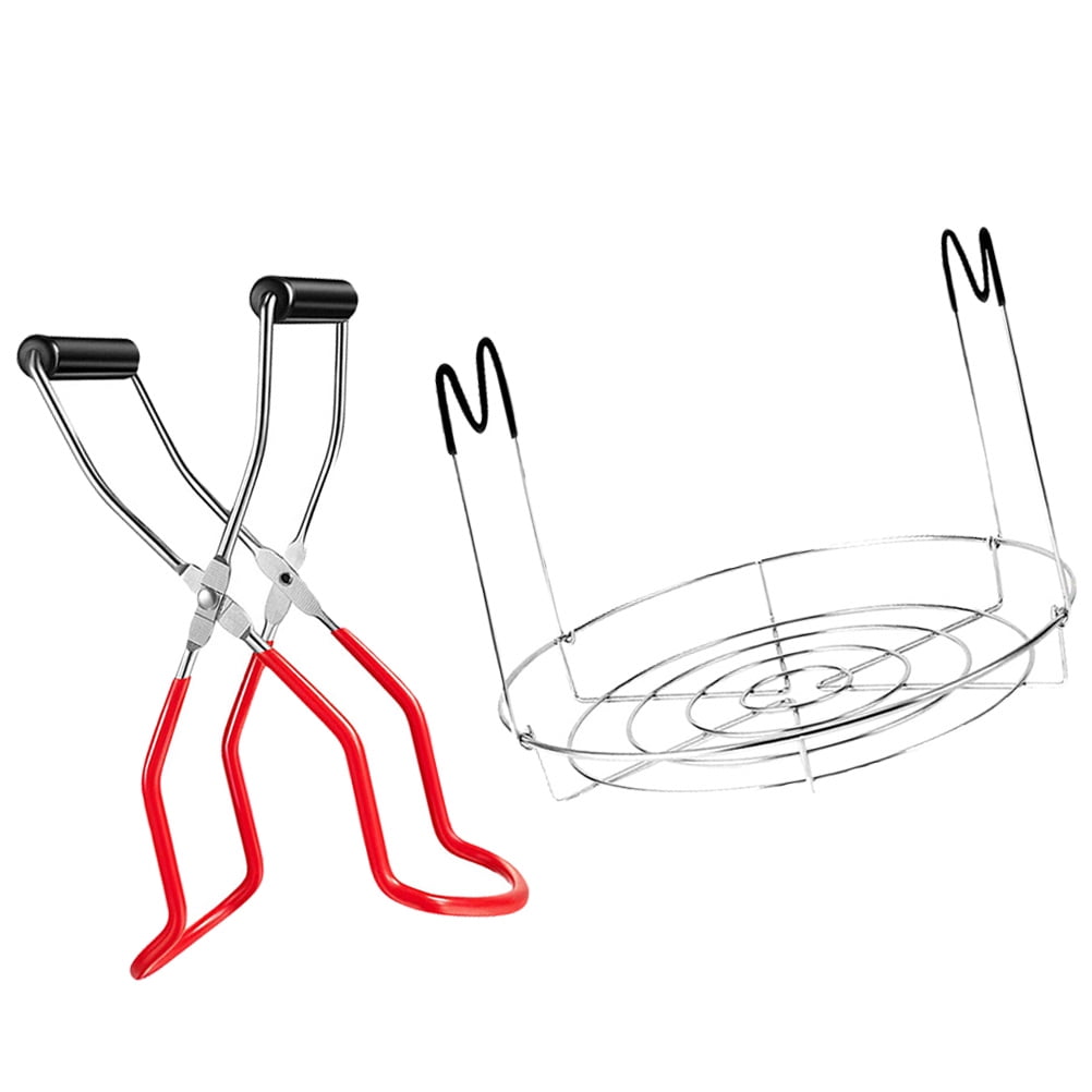 Can Rack Canning Jar Lifter Tongs Canned Stainless Steel Funnel for