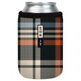 thumbnail image 1 of Can Sok Sleeve for Beer & Soda Insulated Neoprene Cover (Fall Flannel, 12oz Can Sleeve), 1 of 5