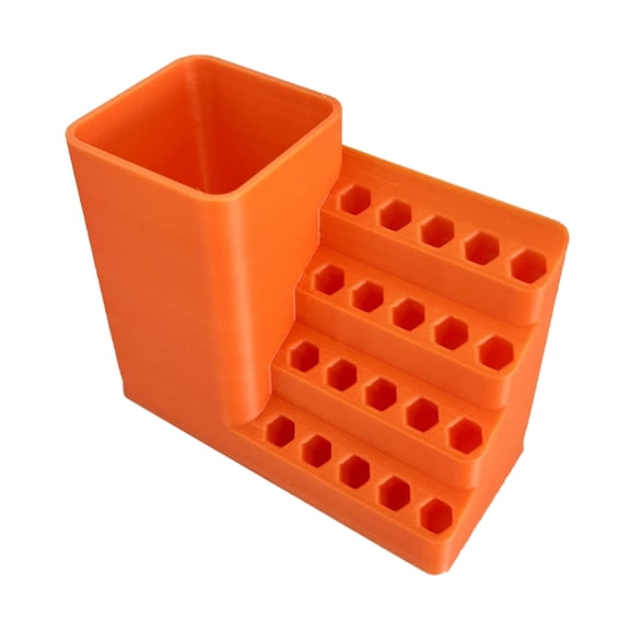 Can Store Drill Bit Organizer Tool Bag for Home and Outdoor Use Heavy Duty Storage with 20/25/50/100 Bit Slots Portable Woodworking