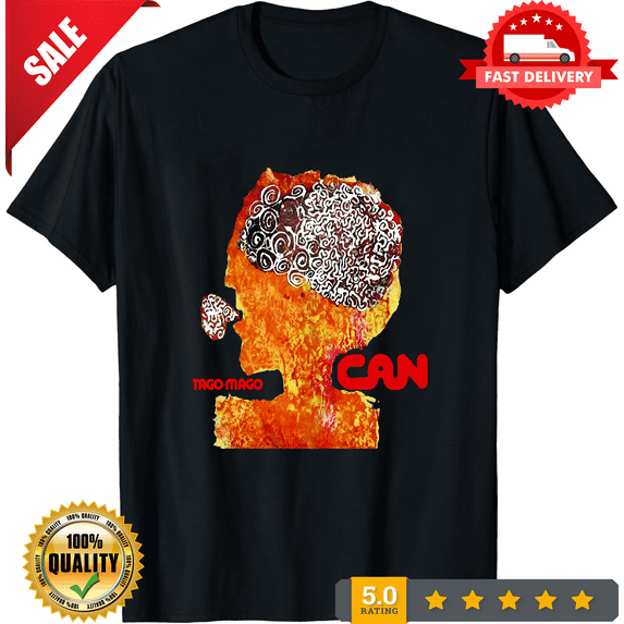 Can Tago Mago German Krautrock Punk Rock Retro Music Top Tee T Shirt P2054, ULTRA LIMITED-TH69287