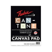 Can-Tone Canvas Pads tara gray, 9 in. x 12 in. (pack of 2)