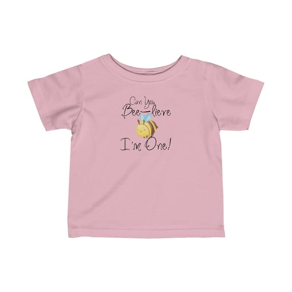 Can You BEE-lieve im one! 1st Birthday Shirt Bee Theme