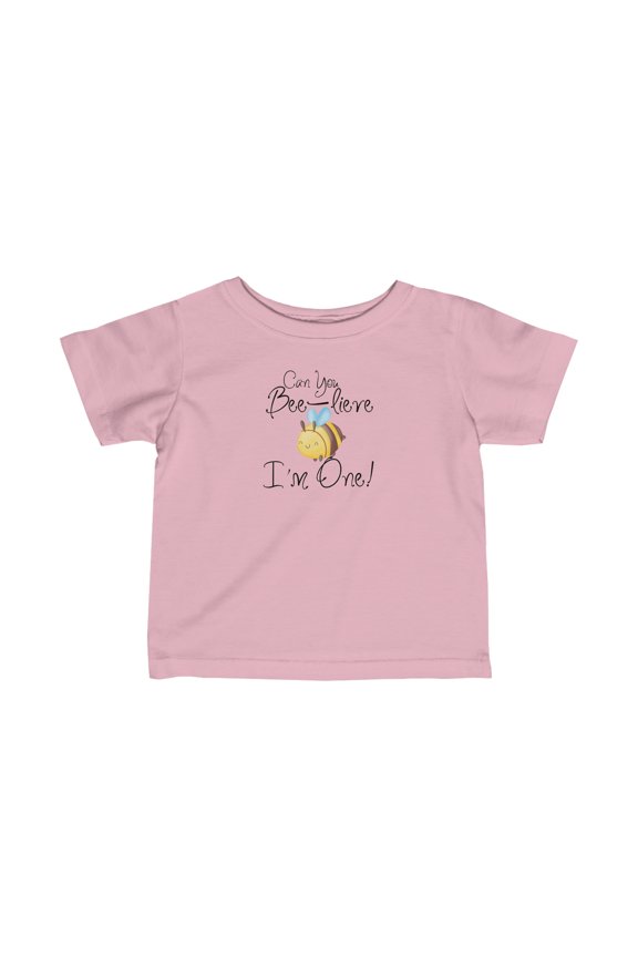 Can You BEE-lieve im one! 1st Birthday Shirt Bee Theme