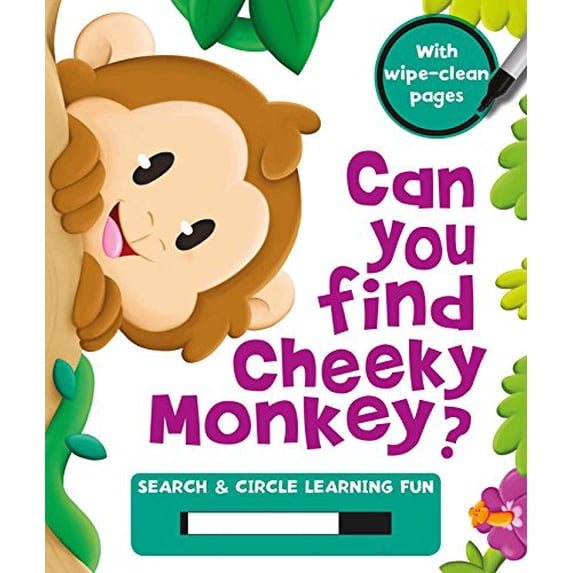 Pre-Owned Can You Find Cheeky Monkey? (Board Book) 9781499880090