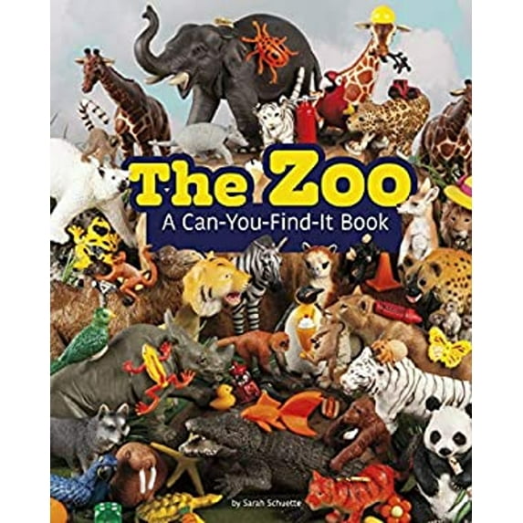 Pre-Owned The Zoo : A Can-You-Find-It Book (Library Binding) 9781977114440