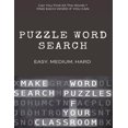 thumbnail image 1 of Can You Find All the Words ? Puzzle Word Search Easy, Medium, Hard: Word Search Puzzle Book for Adults, large print word, (Paperback), 1 of 1
