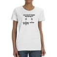 thumbnail image 1 of "Can You Put Peanut Butter On It?" Medium Front Funny Diagram Women T-Shirt, Female Medium, 1 of 4