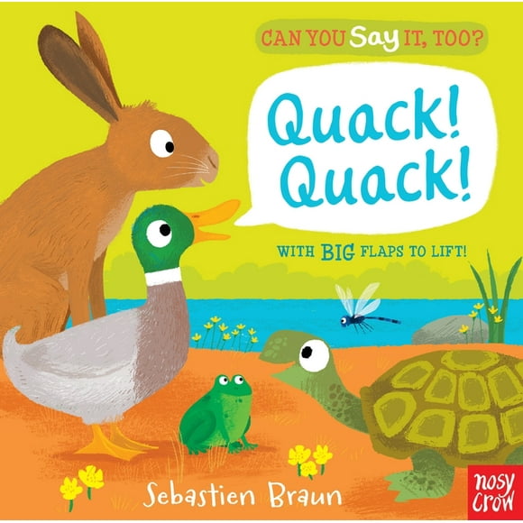Can You Say It Too Quack Quack (Board Book)