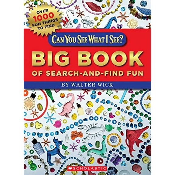 Pre-Owned Can You See What I See? Big Book of Search-And-Find Fun : Picture Puzzles to Search and Solve (Paperback) 9780545838634