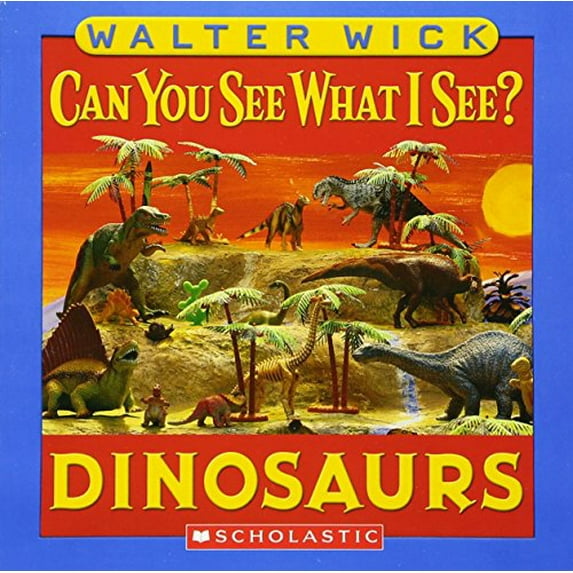 Pre-Owned Can You See What I See?: Dinosaurs: Picture Puzzles to Search and Solve (Hardcover) 0439832977 9780439832977