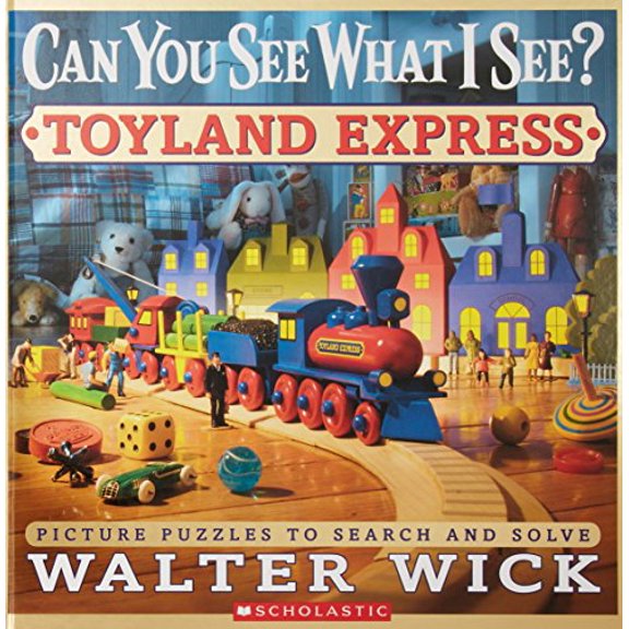 Pre-Owned Can You See What I See? Toyland Express by Walter Wick (Hardcover), Kids & Family, English