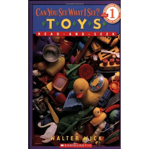 Pre-Owned Can You See What I See?: Toys Read-and-Seek: Picture Puzzles to Search and Solve, 9780439862288, 0439862280, Paperback,