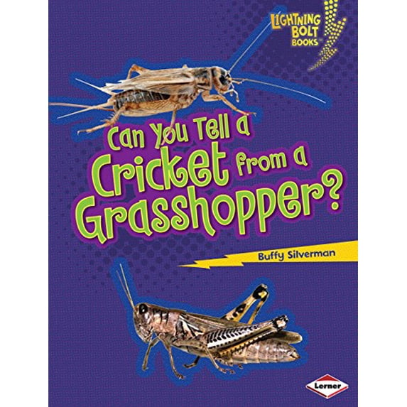 Pre-Owned Can You Tell a Cricket from a Grasshopper? (Lightning Bolt Books) Hardcover