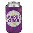 Can and Beverage Coolers Mardi Gras Can Coolers, Mardi Gras Can