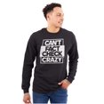 thumbnail image 1 of Can't Fact Check Crazy Funny Insult Long Sleeve TShirt Men Women Brisco Brands L, 1 of 6