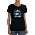 thumbnail image 1 of Can't Hear You T-Shirt Women -Smartprints Designs, Female Large, 1 of 4