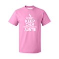 thumbnail image 1 of Can't Keep Calm Gonna Be An Auntie Men's T-shirt, Azalea Pink, XL, 1 of 2