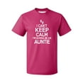 thumbnail image 1 of Can't Keep Calm Gonna Be An Auntie Men's T-shirt, Cyber Pink, L, 1 of 2