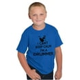 thumbnail image 1 of Can't Keep Calm a Drummer Percussion Crewneck T Shirts Boy Girl Teen Brisco Brands M, 1 of 6