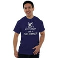 thumbnail image 1 of Can't Keep Calm a Drummer Percussion Men's Graphic T Shirt Tees Brisco Brands M, 1 of 6
