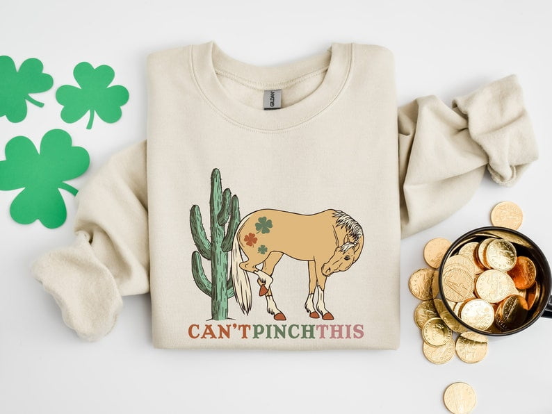 Can t Pinch This St Patricks Day Shirt Western St Paddys Day Gifts Can t Pinch This St Patricks Day Shirt Western St Paddys Day Gifts