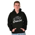 thumbnail image 1 of Can't Retire Full Time Grandpa Funny Men's Big & Tall Graphic Hoodie Brisco Brands 2X, 1 of 5