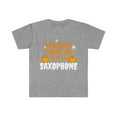 thumbnail image 1 of Can't Scare Me I play the Saxophone Unisex T-shirt S-3XL Halloween, 1 of 2