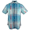 thumbnail image 1 of Can't Stop Ikat Silk Camp Short Sleeve Shirt-DB-S, 1 of 4