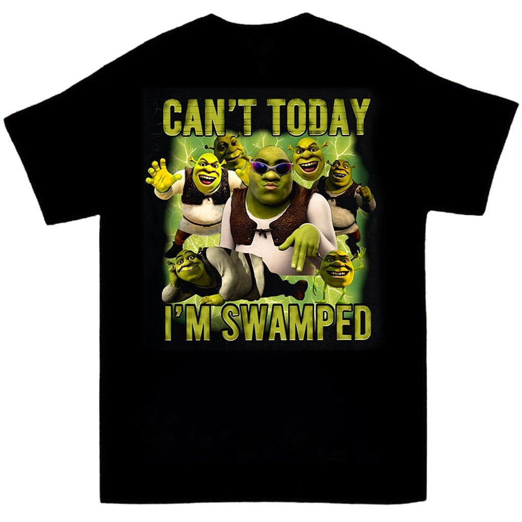 Can't Today I'm Swamped Shirt, Shrek Funny Trending Shirt, Fiona and ...