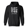 thumbnail image 1 of Can't Touch This Adult Hooded Sweatshirt, 1 of 3