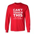 thumbnail image 1 of Can't Touch This Adult Long Sleeve T-shirt, 1 of 3