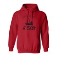 thumbnail image 1 of Can't Work Today. .Arm In A Cast Adult Hooded Sweatshirt, 1 of 3