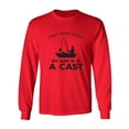 thumbnail image 1 of Can't Work Today. .Arm In A Cast Adult Long Sleeve T-shirt, 1 of 3