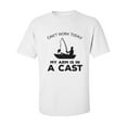thumbnail image 1 of Can't Work Today. .Arm In A Cast Adult Short Sleeve T-shirt, 1 of 4