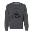 thumbnail image 1 of Can't Work Today. .Arm In A Cast Crewneck Sweatshirt, 1 of 3